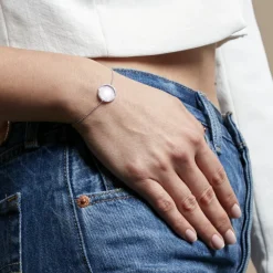 Histoire d'Or Bracelet Feliz Argent Blanc Oxyde De Zirconium