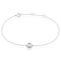 Bracelet Fidelia Or Blanc Diamant-Histoire d'Or Online