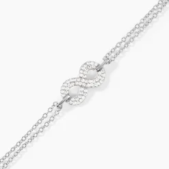 Histoire d'Or Bracelet Fily Argent Blanc Oxyde De Zirconium