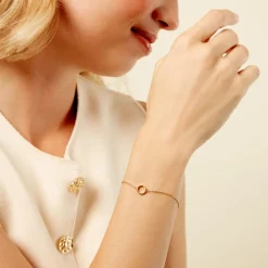 Bracelet Fino Acier Jaune-Histoire d'Or Discount
