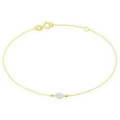 Histoire d'Or Bracelet Fittonia Or Jaune