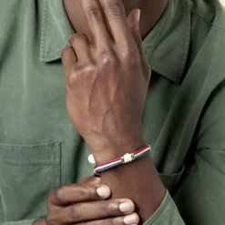 JOURDAN Bracelet Floryseae Acier Blanc