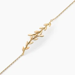 Histoire d'Or Bracelet Folia Plaqué Or Jaune