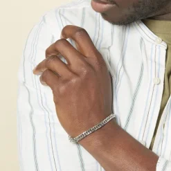 Histoire d'Or Bracelet Frederic Acier Blanc