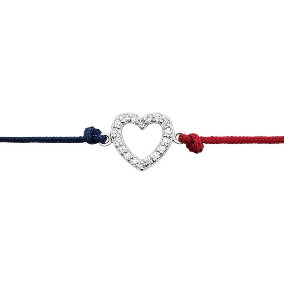 Histoire d'Or Bracelet French Twist De Zirconium