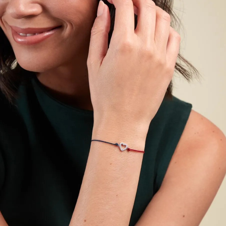 Histoire d'Or Bracelet French Twist De Zirconium