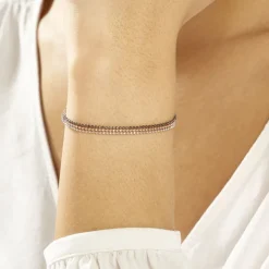 Histoire d'Or Bracelet Gabriela Argent Tricolore