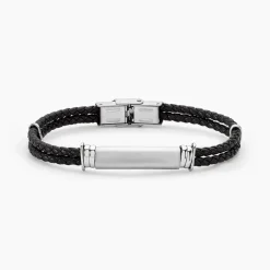Bracelet Gaetan Acier Blanc-Histoire d'Or Outlet