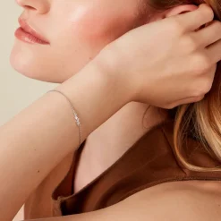 Bracelet Galla Argent Blanc Oxyde De Zirconium-Histoire d'Or Best