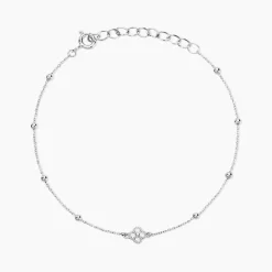 Histoire d'Or Bracelet Germaine Argent Blanc Oxyde De Zirconium