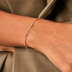 Histoire d'Or Bracelet Giordano Or Jaune Diamant Synthétique