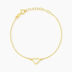 Histoire d'Or Bracelet Giulio Argent Jaune