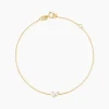 Bracelet Glendower Or Jaune Diamant Synthétique-Histoire d'Or Outlet
