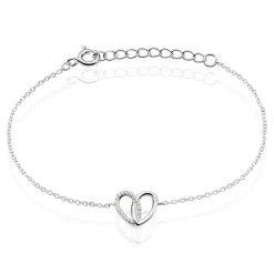 Bracelet Guilia Argent Blanc Oxyde De Zirconium-Histoire d'Or