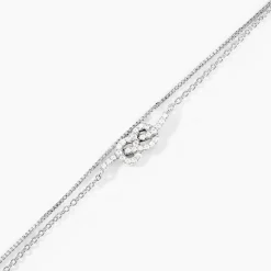 Bracelet Hadya Argent Blanc Oxyde De Zirconium-Histoire d'Or Discount