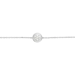 Bracelet Hajila Or Blanc Diamant-Histoire d'Or New