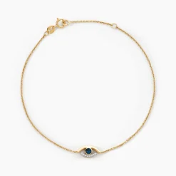 Histoire d'Or Bracelet Hajnal Or Jaune Topaze Oxyde De Zirconium