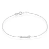Histoire d'Or Bracelet Harrow Argent Blanc Oxyde De Zirconium