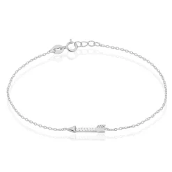 Histoire d'Or Bracelet Harrow Argent Blanc Oxyde De Zirconium