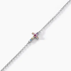 Bracelet Haïvy Argent Blanc Oxyde De Zirconium-Histoire d'Or Sale