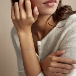 Bracelet Haïvy Argent Blanc Oxyde De Zirconium-Histoire d'Or Sale