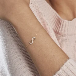 Histoire d'Or Bracelet Heimdall Or Jaune Oxyde De Zirconium