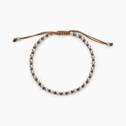 Histoire d'Or Bracelet Henrik Acier Blanc