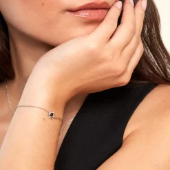 Histoire d'Or Bracelet Hesper Argent Blanc Oxyde De Zirconium