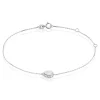 Bracelet Hildana Or Blanc Oxyde De Zirconium-Histoire d'Or Outlet