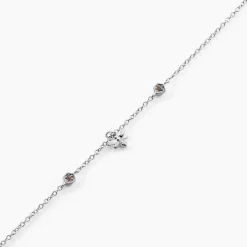 Histoire d'Or Bracelet Honey Argent Blanc Oxyde De Zirconium