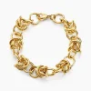 Histoire d'Or Bracelet Huda Acier Jaune