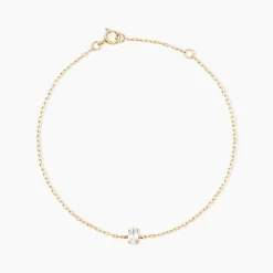 Histoire d'Or Bracelet Husam Or Jaune Oxyde De Zirconium