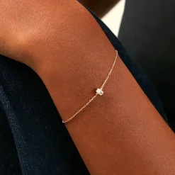 Histoire d'Or Bracelet Husam Or Jaune Oxyde De Zirconium