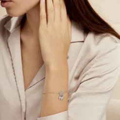 Histoire d'Or Bracelet Ida Argent Blanc