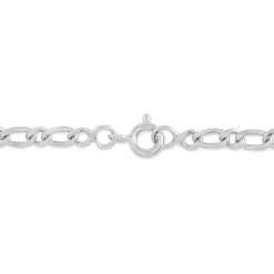 Histoire d'Or Bracelet Identité Anilo Argent Blanc