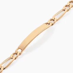 Bracelet Identité Bixente Plaqué Or Jaune-Histoire d'Or Discount