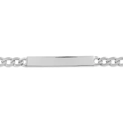Histoire d'Or Bracelet Identité Casper Argent Blanc