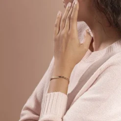 Histoire d'Or Bracelet Identité Clement Plaqué Or Jaune