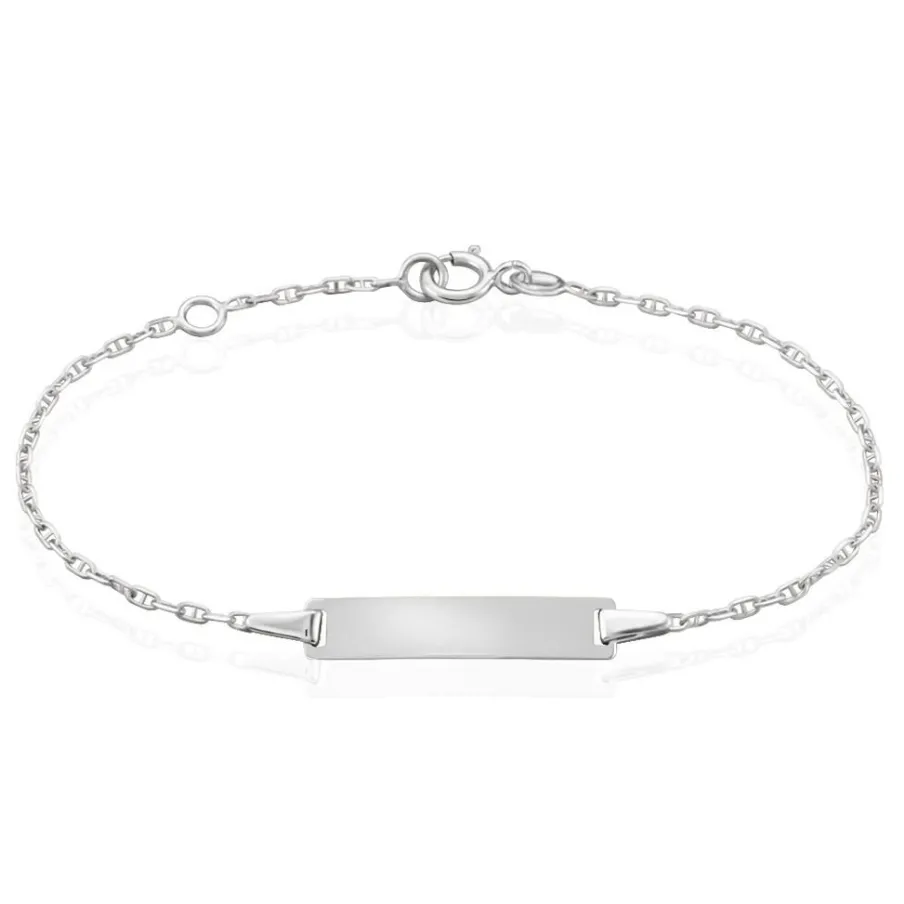 Histoire d'Or Bracelet Identité Esta Maille Forçat
