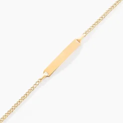 Bracelet Identité Etheline Maille Gourmette-Histoire d'Or Sale