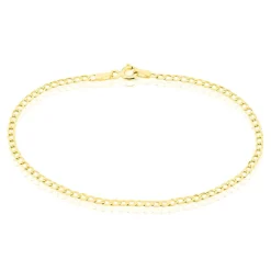 Histoire d'Or Bracelet Identité Etheline Maille Gourmette Or Jaune