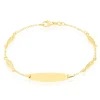 Histoire d'Or Bracelet Identité Eudoxie Maille Filigrane Or Jaune