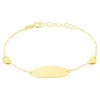 Bracelet Identité Gaspardine Maille Forçat Or Jaune-Histoire d'Or