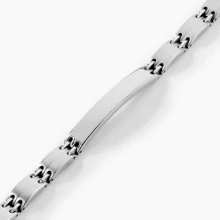 Bracelet Identité Isidore Acier Blanc-Histoire d'Or Outlet