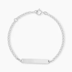 Histoire d'Or Bracelet Identité Shanah Or Blanc