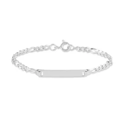 Bracelet Identité Vivian Argent Blanc-Histoire d'Or Outlet