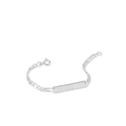 Bracelet Identité Vivian Argent Blanc-Histoire d'Or Outlet