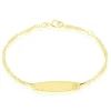 Histoire d'Or Bracelet Identite Bebe Or Jaune Eowyn