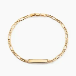 Histoire d'Or Bracelet Identitée Cameo Or Jaune