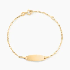 Histoire d'Or Bracelet Identitée Esmaelle Or Jaune